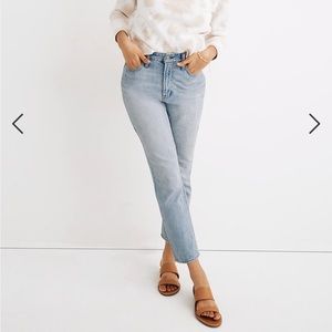 Madewell The Petite Curvy Perfect Vintage Jean in Fitzgerald Wash